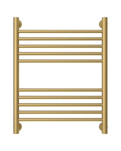 Полотенцесушитель водяной 600х500 перемычка выгнутая золотой матовый Сунержа Богема+ 032-0221-6050