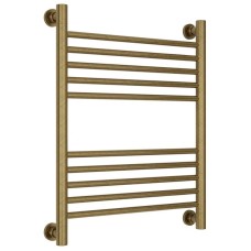 Полотенцесушитель водяной 600х500 перемычка выгнутая состаренная бронза Сунержа Богема+ 05-0221-6050