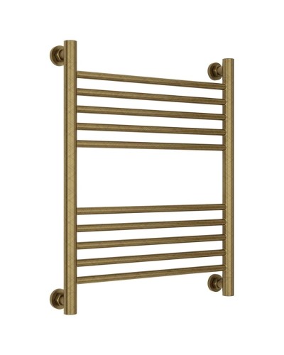 Полотенцесушитель водяной 600х500 перемычка выгнутая состаренная бронза Сунержа Богема+ 05-0221-6050