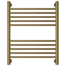 Полотенцесушитель водяной 600х500 перемычка выгнутая состаренная бронза Сунержа Богема+ 05-0221-6050