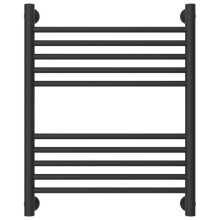 Полотенцесушитель водяной 600х500 перемычка выгнутая темный титан муар Сунержа Богема+ 15-0221-6050