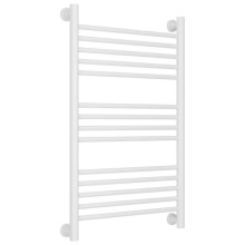 Полотенцесушитель водяной 800х500 перемычка выгнутая белый матовый Сунержа Богема+ 30-0221-8050