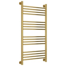 Полотенцесушитель водяной 1000х500 перемычка выгнутая золотой Сунержа Богема+ 03-0221-1050