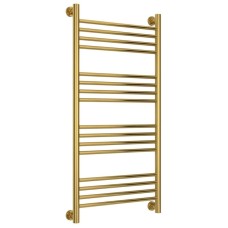 Полотенцесушитель водяной 1000х500 перемычка выгнутая золотой Сунержа Богема+ 03-0221-1050