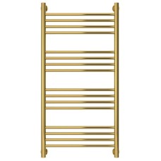 Полотенцесушитель водяной 1000х500 перемычка выгнутая золотой Сунержа Богема+ 03-0221-1050
