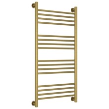 Полотенцесушитель водяной 1000х500 перемычка выгнутая состаренная латунь Сунержа Богема+ 051-0221-1050