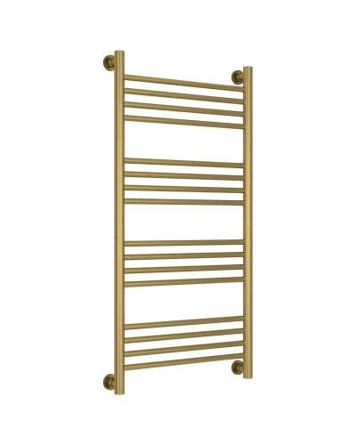 Полотенцесушитель водяной 1000х500 перемычка выгнутая состаренная латунь Сунержа Богема+ 051-0221-1050