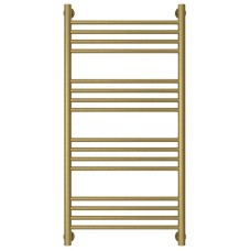 Полотенцесушитель водяной 1000х500 перемычка выгнутая состаренная латунь Сунержа Богема+ 051-0221-1050