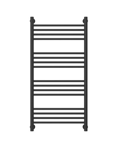 Полотенцесушитель водяной 1000х500 перемычка выгнутая темный титан муар Сунержа Богема+ 15-0221-1050