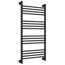 Полотенцесушитель водяной 1000х500 перемычка выгнутая черный матовый  Сунержа Богема+ 31-0221-1050