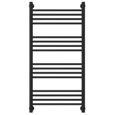 Полотенцесушитель водяной 1000х500 перемычка выгнутая черный матовый  Сунержа Богема+ 31-0221-1050