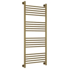 Полотенцесушитель водяной 1200х500 перемычка выгнутая состаренная бронза Сунержа Богема+ 05-0221-1250