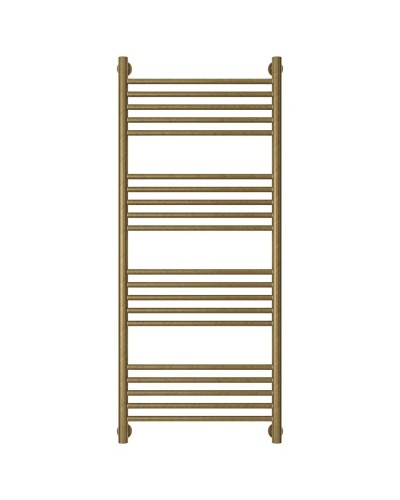 Полотенцесушитель водяной 1200х500 перемычка выгнутая состаренная бронза Сунержа Богема+ 05-0221-1250