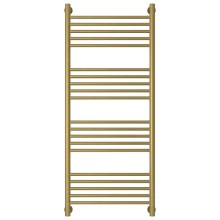 Полотенцесушитель водяной 1200х500 перемычка выгнутая состаренная латунь Сунержа Богема+ 051-0221-1250