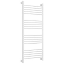 Полотенцесушитель водяной 1200х500 перемычка выгнутая белый глянец Сунержа Богема+ 12-0221-1250