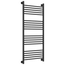 Полотенцесушитель водяной 1200х500 перемычка выгнутая темный титан муар Сунержа Богема+ 15-0221-1250