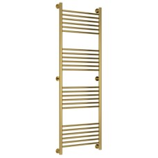 Полотенцесушитель водяной 1500х500 перемычка выгнутая золотой Сунержа Богема+ 03-0221-1550