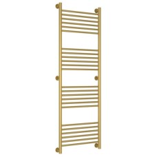 Полотенцесушитель водяной 1500х500 перемычка выгнутая золотой матовый Сунержа Богема+ 032-0221-1550