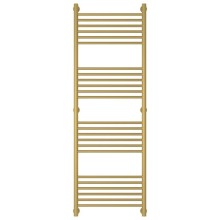 Полотенцесушитель водяной 1500х500 перемычка выгнутая золотой матовый Сунержа Богема+ 032-0221-1550