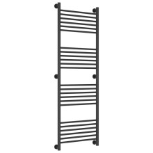 Полотенцесушитель водяной 1500х500 перемычка выгнутая темный титан муар Сунержа Богема+ 15-0221-1550