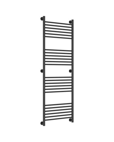 Полотенцесушитель водяной 1500х500 перемычка выгнутая темный титан муар Сунержа Богема+ 15-0221-1550