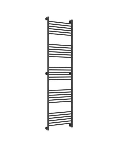 Полотенцесушитель водяной 1900х500 перемычка выгнутая темный титан муар Сунержа Богема+ 15-0221-1950