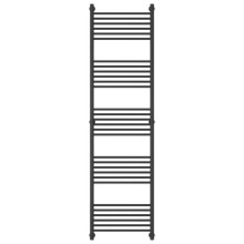 Полотенцесушитель водяной 1900х500 перемычка выгнутая темный титан муар Сунержа Богема+ 15-0221-1950