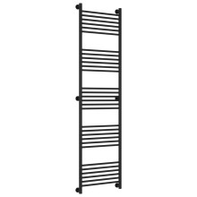 Полотенцесушитель водяной 1900х500 перемычка выгнутая черный матовый Сунержа Богема+ 31-0221-1950