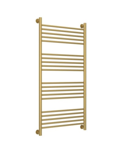 Полотенцесушитель водяной 1200х600 золотой матовый Сунержа Богема+ 032-0220-1260