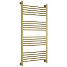 Полотенцесушитель водяной 1200х600 перемычка выгнутая состаренная латунь Сунержа Богема+ 051-0221-1260