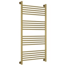 Полотенцесушитель водяной 1200х600 перемычка выгнутая состаренная латунь Сунержа Богема+ 051-0221-1260