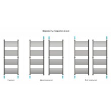 Полотенцесушитель водяной 1500х600 состаренная бронза Сунержа Богема+ 05-0220-1560