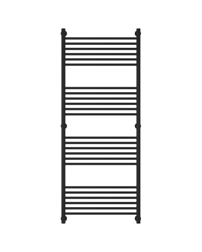 Полотенцесушитель водяной 1500х600 черный матовый Сунержа Богема+ 31-0220-1560