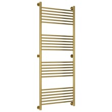 Полотенцесушитель водяной 1500х600 перемычка выгнутая золотой Сунержа Богема+ 03-0221-1560