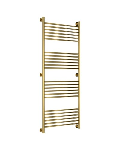 Полотенцесушитель водяной 1500х600 перемычка выгнутая золотой Сунержа Богема+ 03-0221-1560