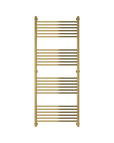 Полотенцесушитель водяной 1500х600 перемычка выгнутая золотой Сунержа Богема+ 03-0221-1560