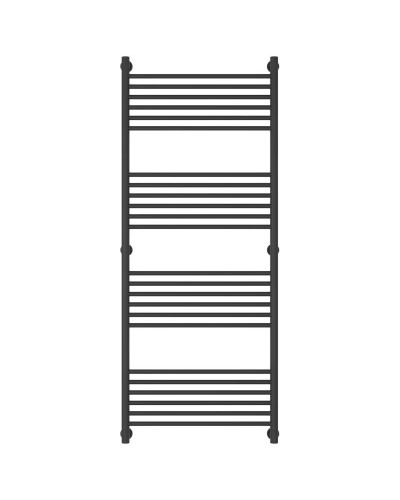 Полотенцесушитель водяной 1500х600 перемычка выгнутая темный титан муар Сунержа Богема+ 15-0221-1560