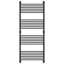 Полотенцесушитель водяной 1500х600 перемычка выгнутая черный матовый Сунержа Богема+ 31-0221-1560