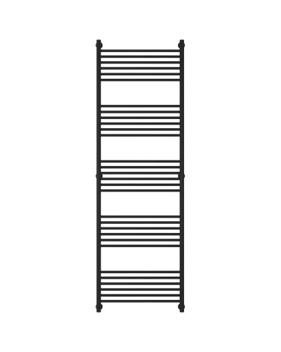 Полотенцесушитель водяной 1900х600 черный матовый Сунержа Богема+ 31-0220-1960