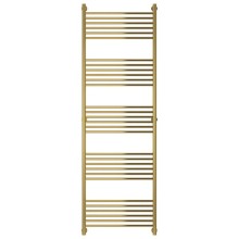 Полотенцесушитель водяной 1900х600 перемычка выгнутая золотой Сунержа Богема+ 03-0221-1960