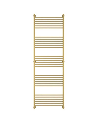 Полотенцесушитель водяной 1900х600 перемычка выгнутая золотой матовый Сунержа Богема+ 032-0221-1960