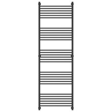 Полотенцесушитель водяной 1900х600 перемычка выгнутая темный титан муар Сунержа Богема+ 15-0221-1960