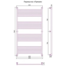 Полотенцесушитель водяной 1500х800 золотой Сунержа Богема+ 03-0220-1580