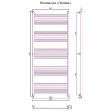Полотенцесушитель водяной 1900х800 золотой матовый Сунержа Богема+ 032-0220-1980