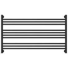 Полотенцесушитель водяной 600х1100 черный матовый Сунержа Богема L 31-0202-6011