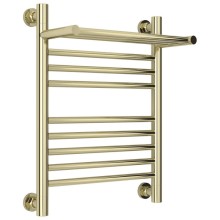 Полотенцесушитель водяной 500х400 шампань Сунержа Богема с полкой+ 020-0223-5040