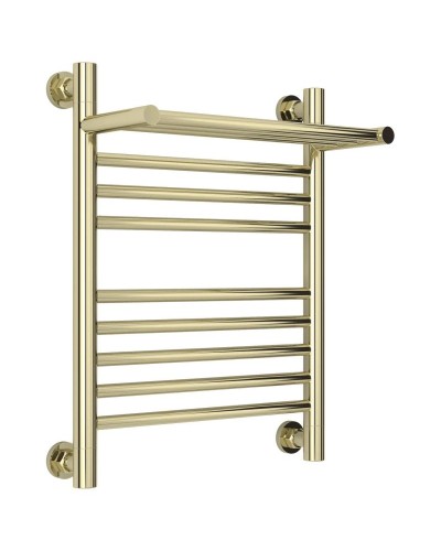 Полотенцесушитель водяной 500х400 шампань Сунержа Богема с полкой+ 020-0223-5040