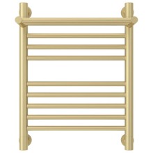 Полотенцесушитель водяной 500х400 шампань матовая Сунержа Богема с полкой+ 022-0223-5040