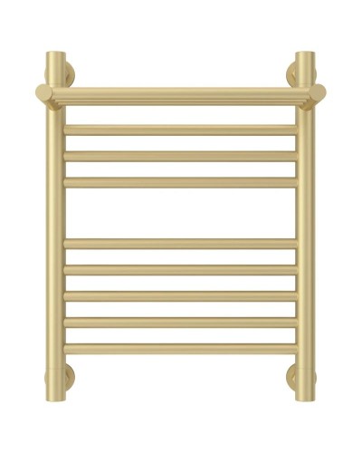 Полотенцесушитель водяной 500х400 шампань матовая Сунержа Богема с полкой+ 022-0223-5040