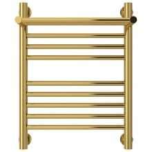 Полотенцесушитель водяной 500х400 золотой Сунержа Богема с полкой+ 03-0223-5040